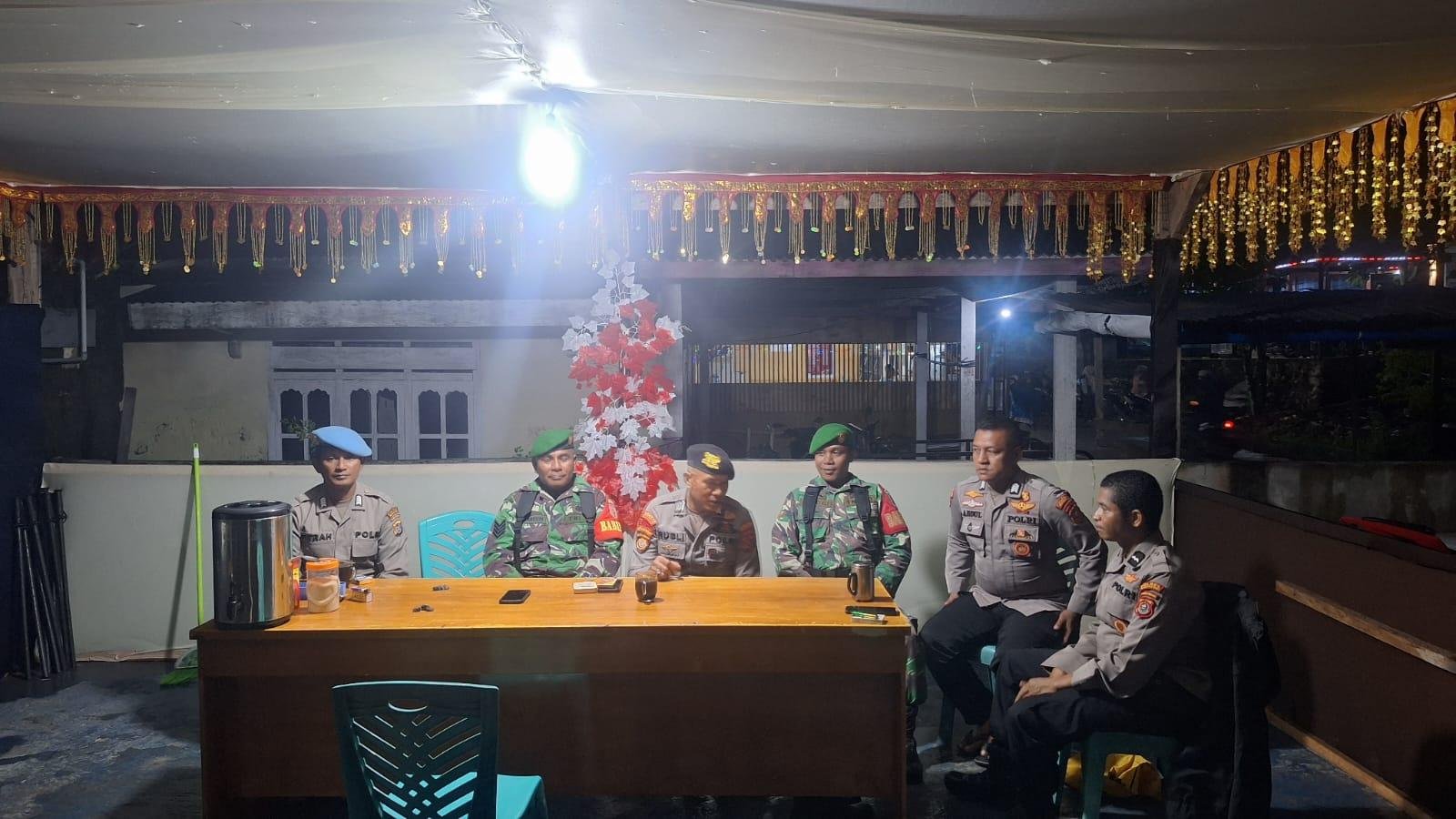 Sinergi TNI–Polri, Pos Pam Pelabuhan Wanci Diperketat dalam Operasi Lilin Anoa 2025
