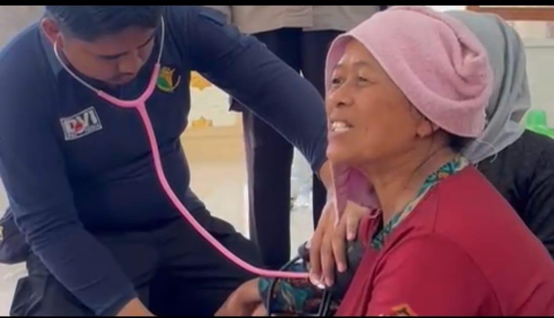 Polri Gelar Bakti Kesehatan di Sumbar untuk 222 Orang