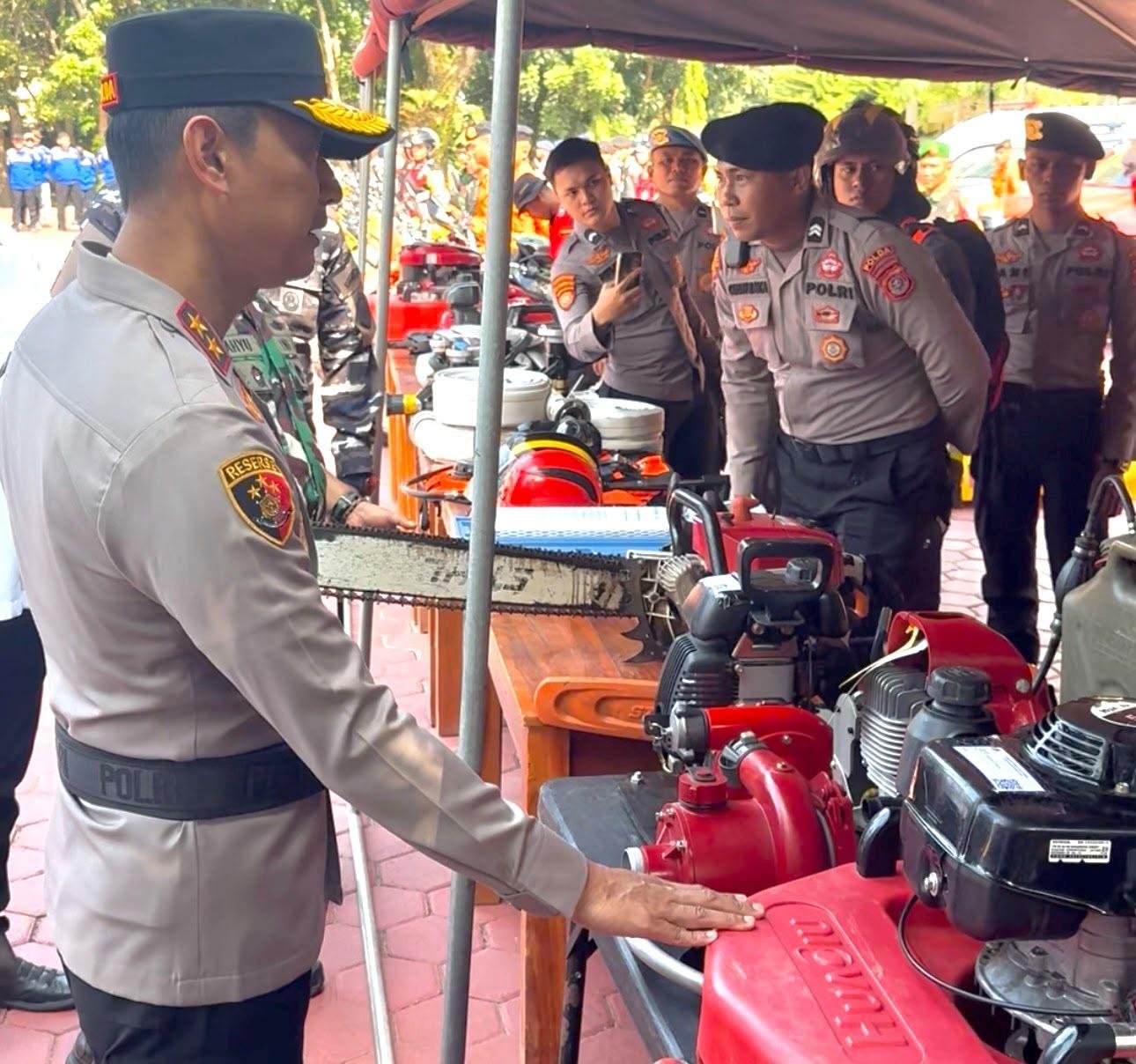 Polda Sultra Gelar Apel Kesiapsiagaan Karhutla, 631 Personel Gabungan Disiapkan