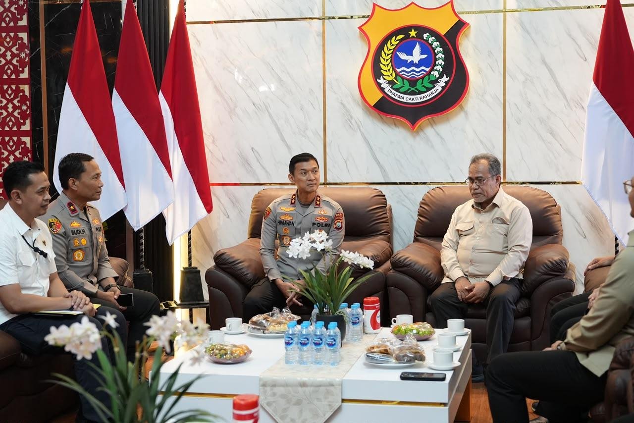 Audiensi ke Polda Sultra, Departemen Penyidikan Sektor Jasa Keuangan OJK Bahas Penindakan Hukum di Sektor Jasa Keuangan