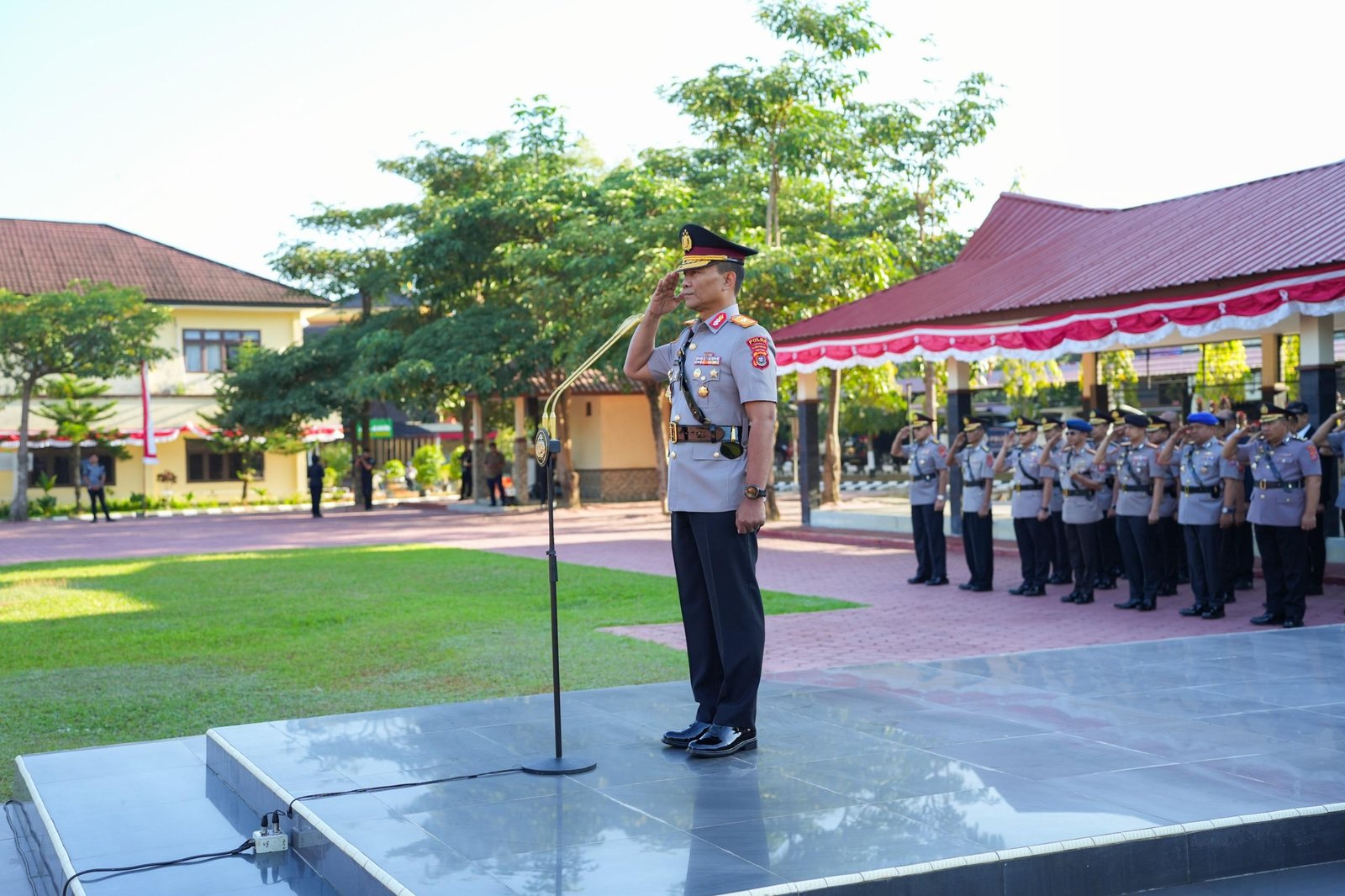 Polda Sultra Gelar Upacara Hari Juang Polri, Kenang Peran Polisi dalam Mempertahankan Kemerdekaan