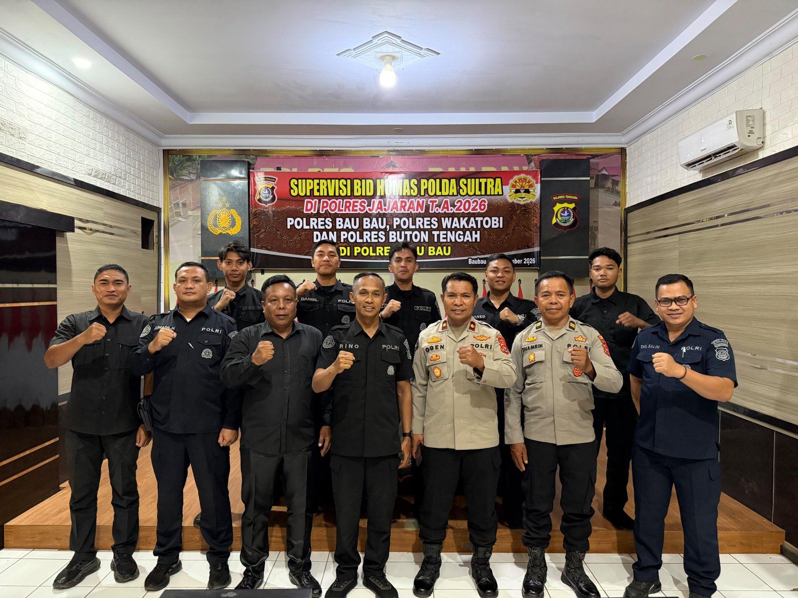 Bidhumas Polda Sultra Supervisi Tiga Polres Kepulauan, Humas Wakatobi Raih Apresiasi Konsistensi Publikasi dan Pelaporan