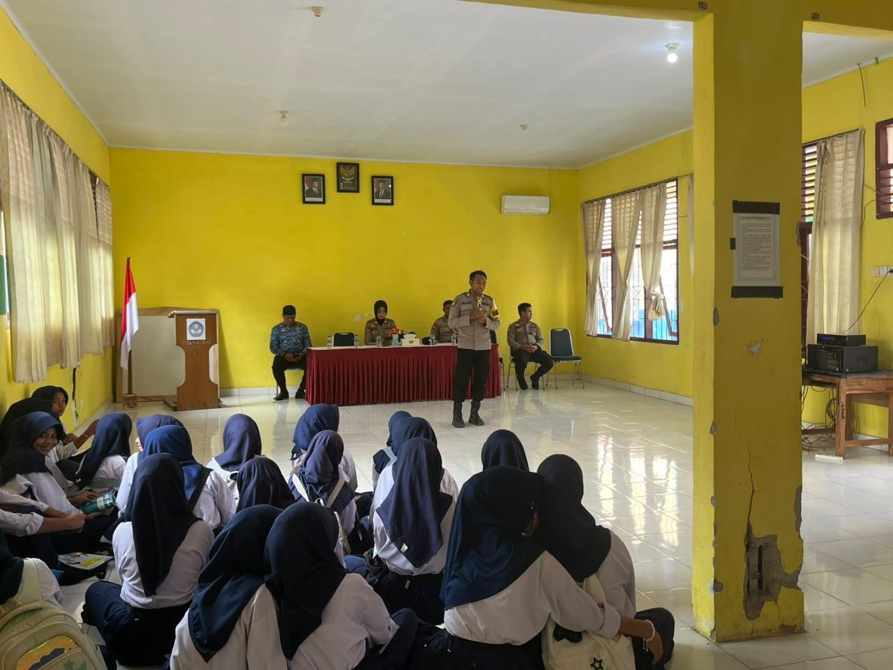 Polres Wakatobi Sosialisasikan SPMB SMA Kemala Taruna Bhayangkara Tahun Ajaran 2027/2028