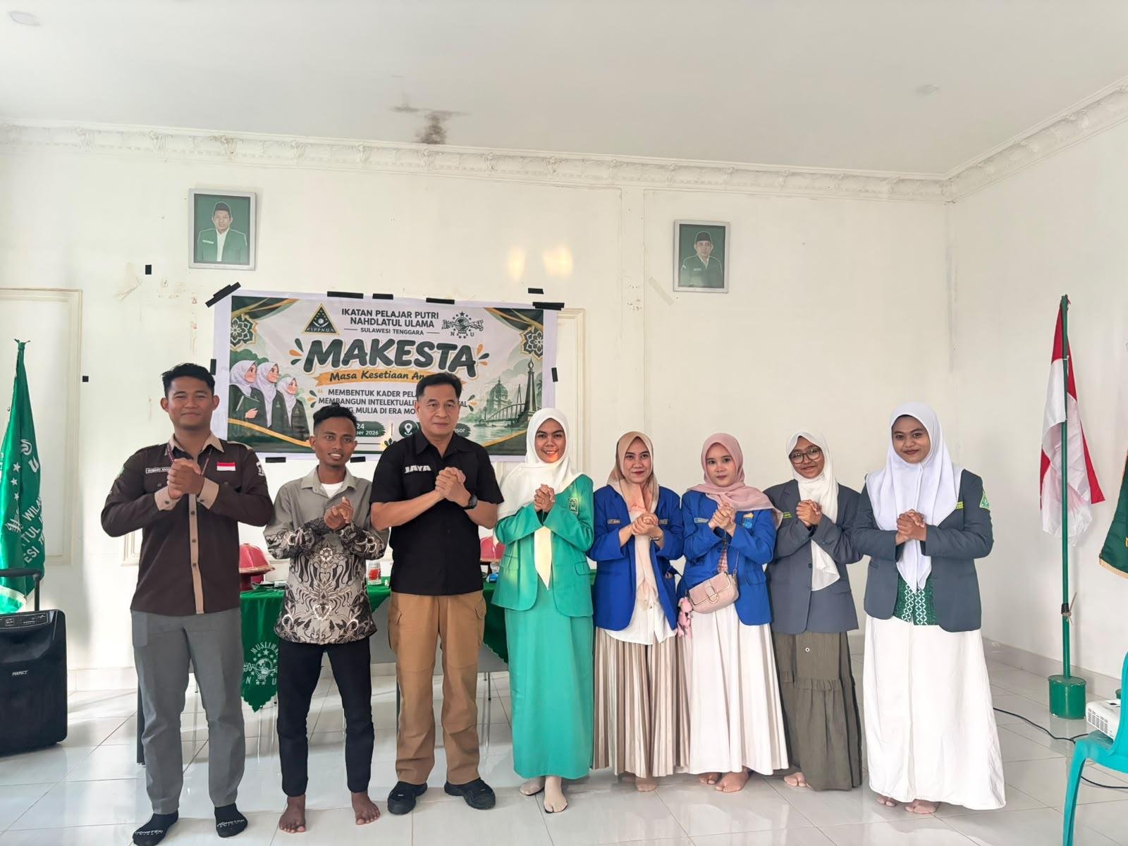 Bersama Densus 88 AT Polri, PW IPPNU Sulawesi Tenggara Libatkan Organisasi Pelajar dan Mahasiswa dalam Seminar Pencegahan Radikalisme