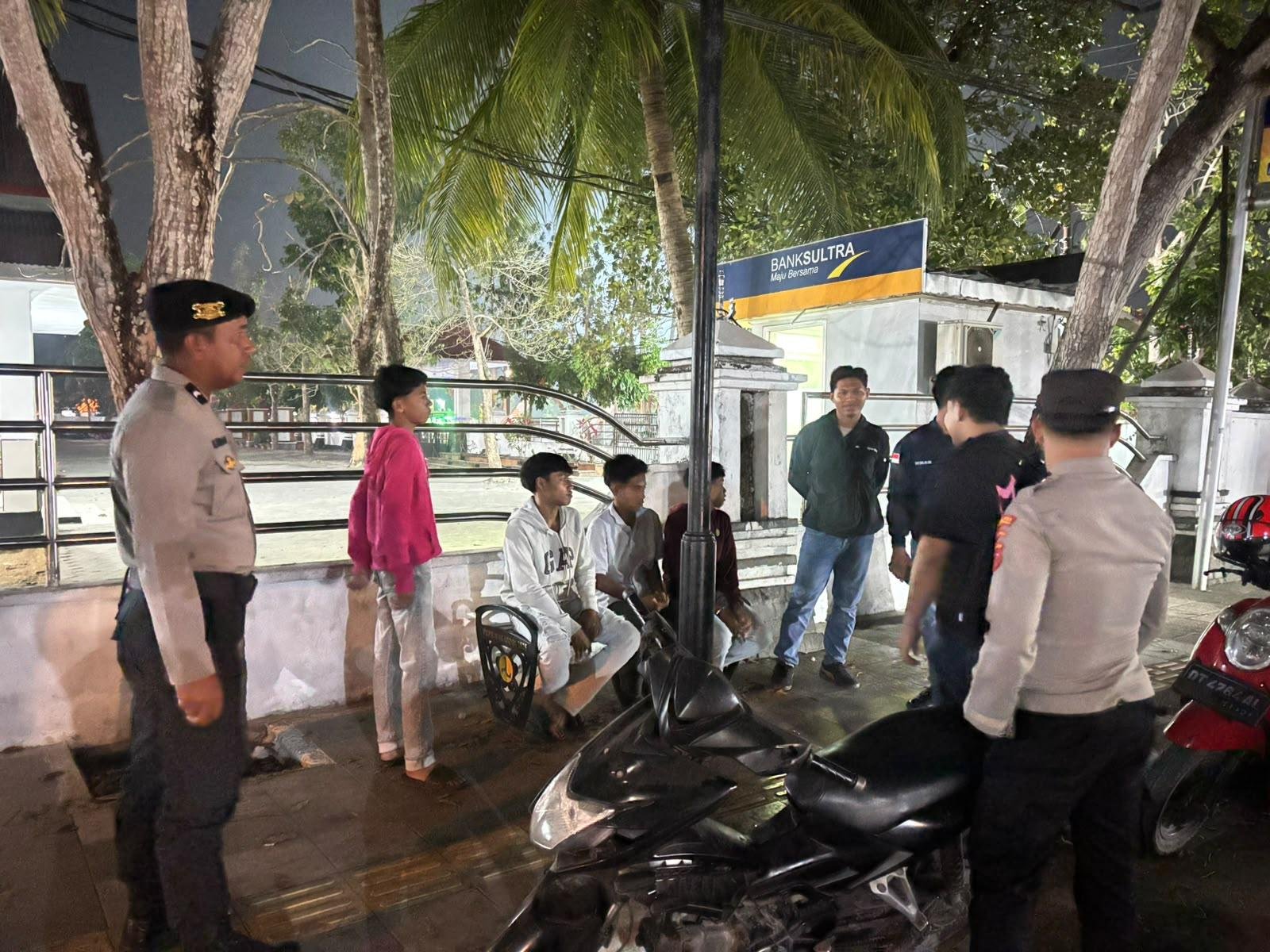 Polres Wakatobi Gelar Patroli KRYD Regu II, Jaga Kamtibmas Tetap Kondusif