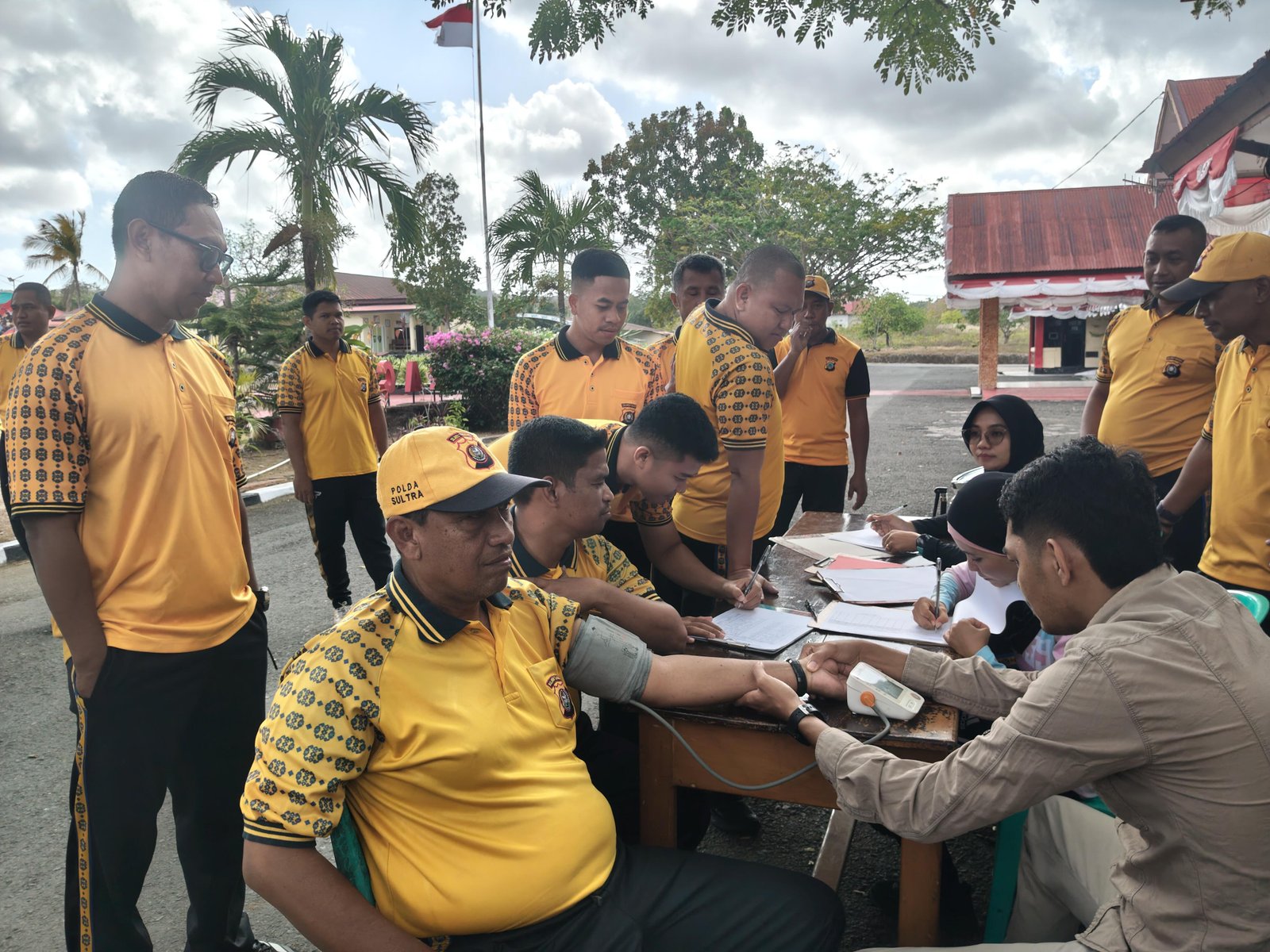 Polres Wakatobi Gelar Tes Kesamaptaan Jasmani Periode Kedua Tahun 2026