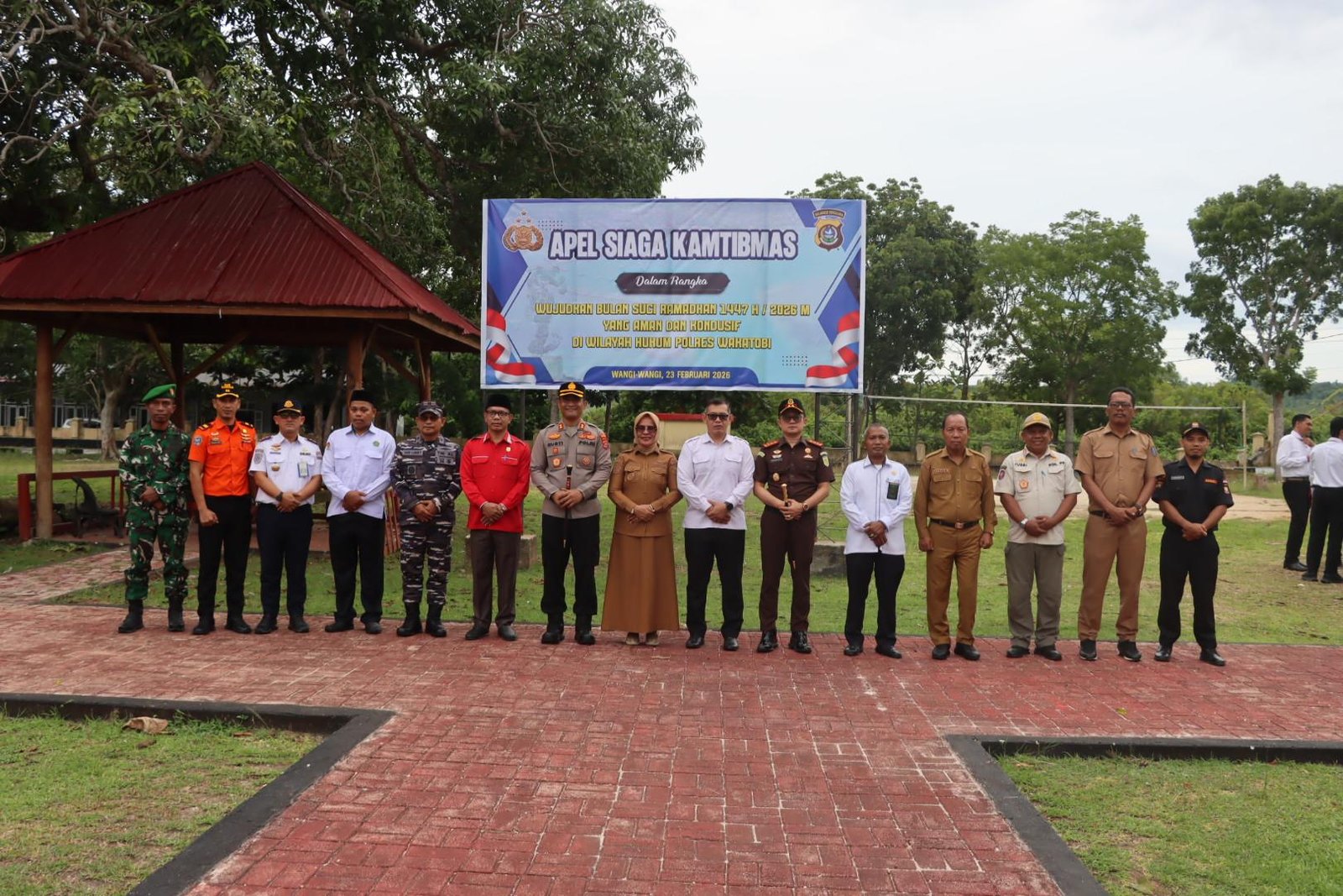 Polres Wakatobi Gelar Apel Siaga Ramadhan 1447 H, Libatkan 253 Personel jaga Sitkamtibmas