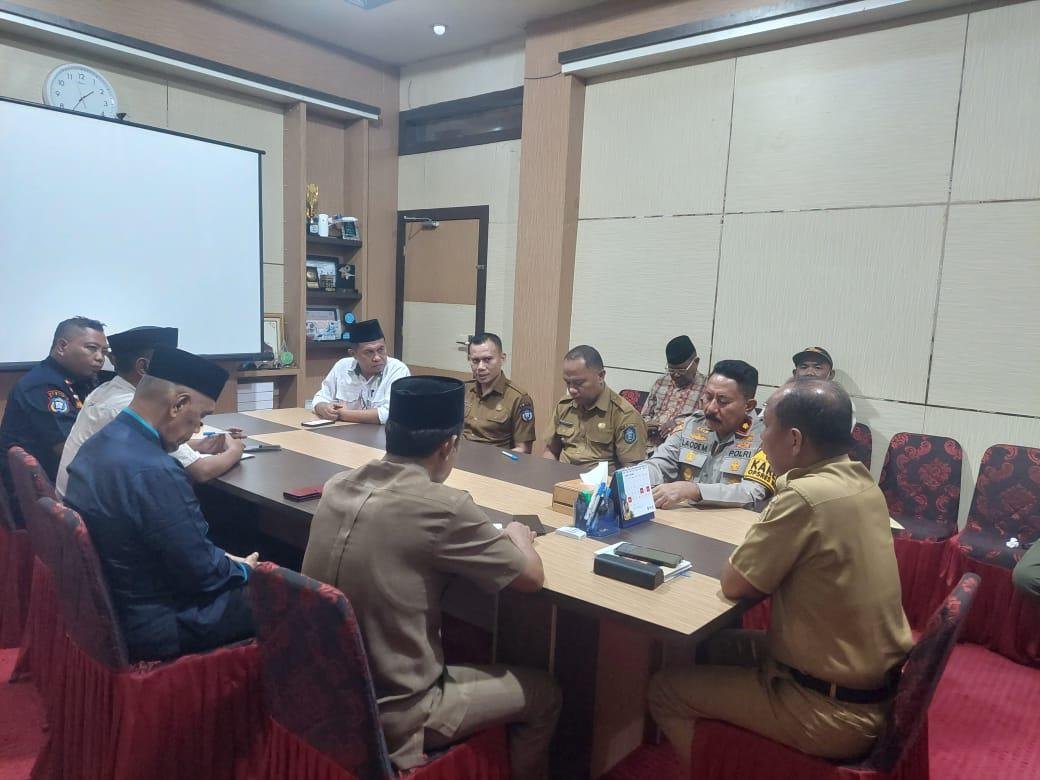 Kabag Ops Polres Wakatobi hadiri Rapat Pemantapan Persiapan Idul Fitri 1447 H dan Takbir Keliling