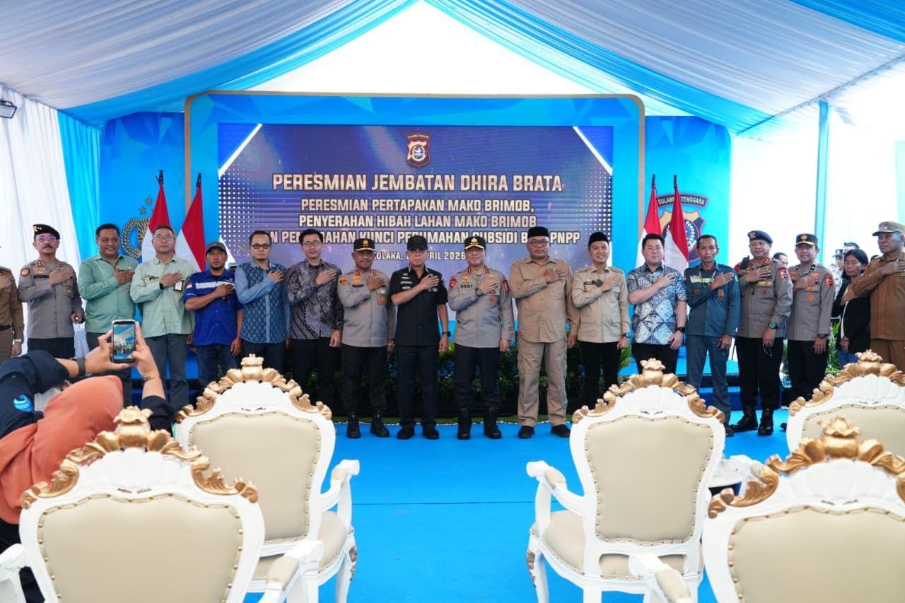 Wakapolri, Hibah Lahan Mako Brimob Perkuat Keamanan Masyarakat dan Proyek Strategis Nasional di Kolaka