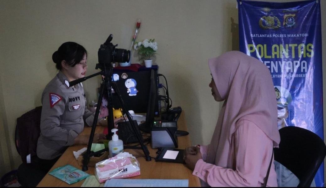 Pelayanan SIM di Polres Wakatobi Berlangsung Setiap Hari Kerja